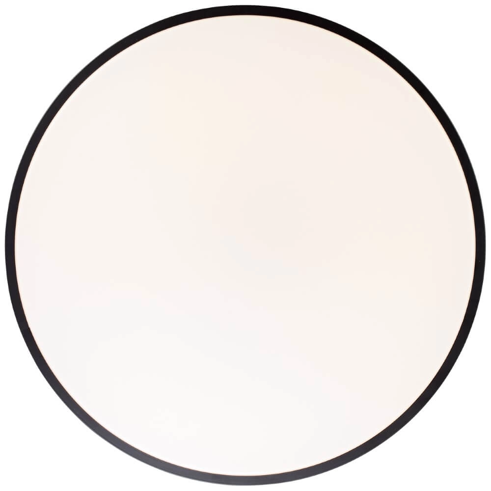 Plafonnier design Slimline noir Ø 49cm Brilliant 4004353426568