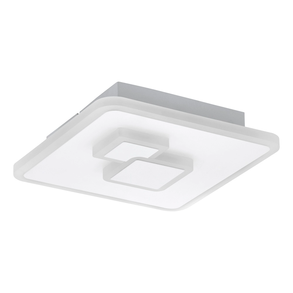 Lumière LED de plafond Cadegal 20x20cm - blanc