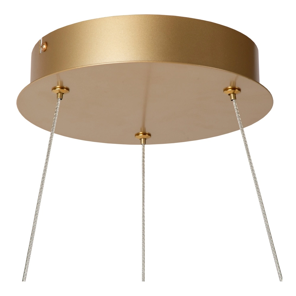 Lampe pendante de conception Sardana Ø 80 cm de boucle dorée Premium by Lucide 5411212520890