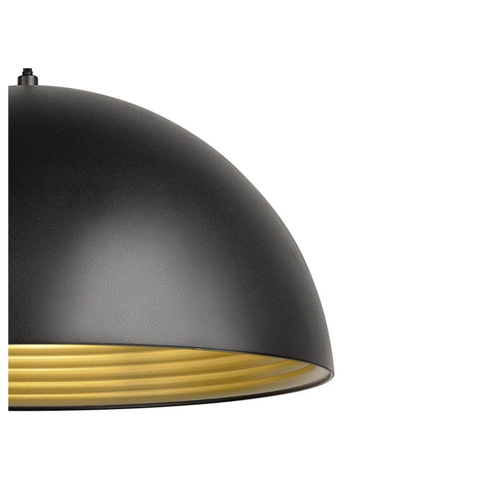 Suspension pour rail Forchini M 40 noir 1 phase Ø 40cm SLV 4024163298599