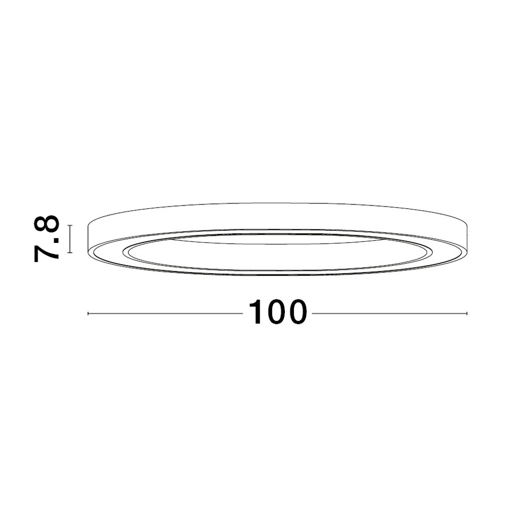Plafonnier design Sting or Ø 100cm Lyora 5212017437549