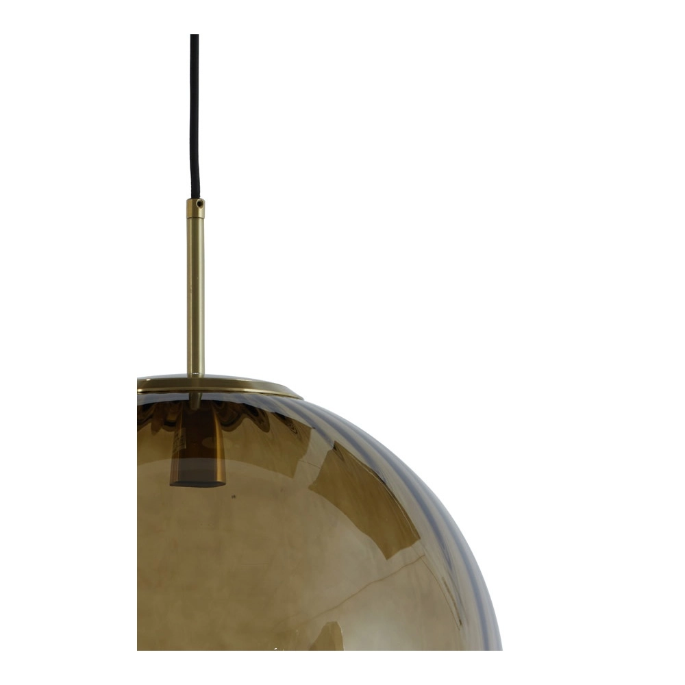 Lampe suspendue Magdala Ø 40 cm d’ambre Light & Living 8717807636296