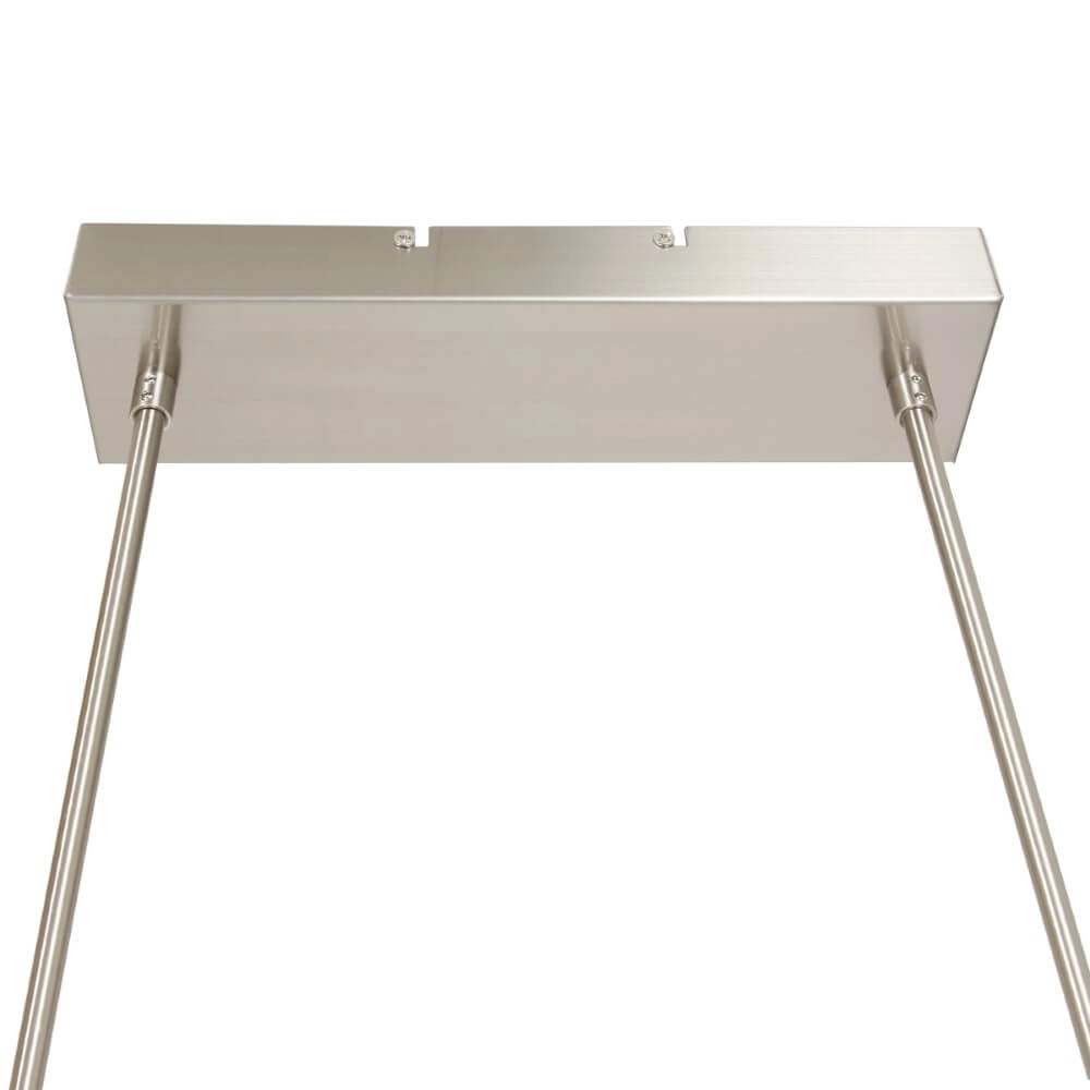 Lampe à suspension LED Zelena Motion réglable 80cm métal gris Steinhauer 8712746122763