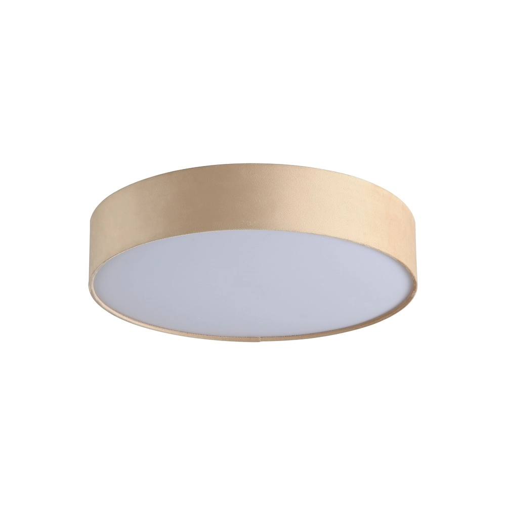 Plafonnier Drum Velours champagne 50cm Searchlight 5053423300009