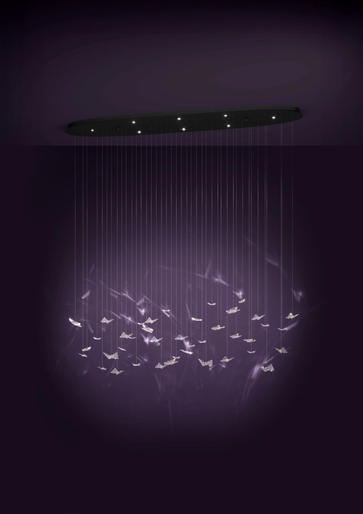 Design pendant lamp Adrados 8-light Stars of Light 9008606340262