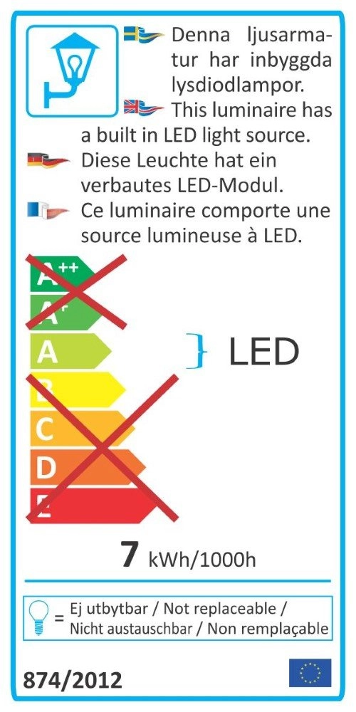 Up - Downlighter Chieri KonstSmide 7318307853254