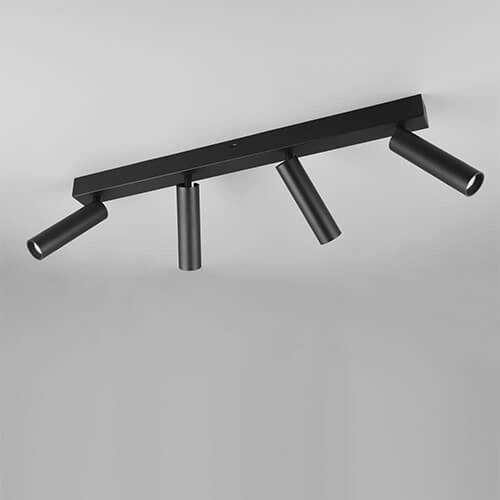 Spot de plafond fin Ambala 4x LED - noir Trio 4017807612653