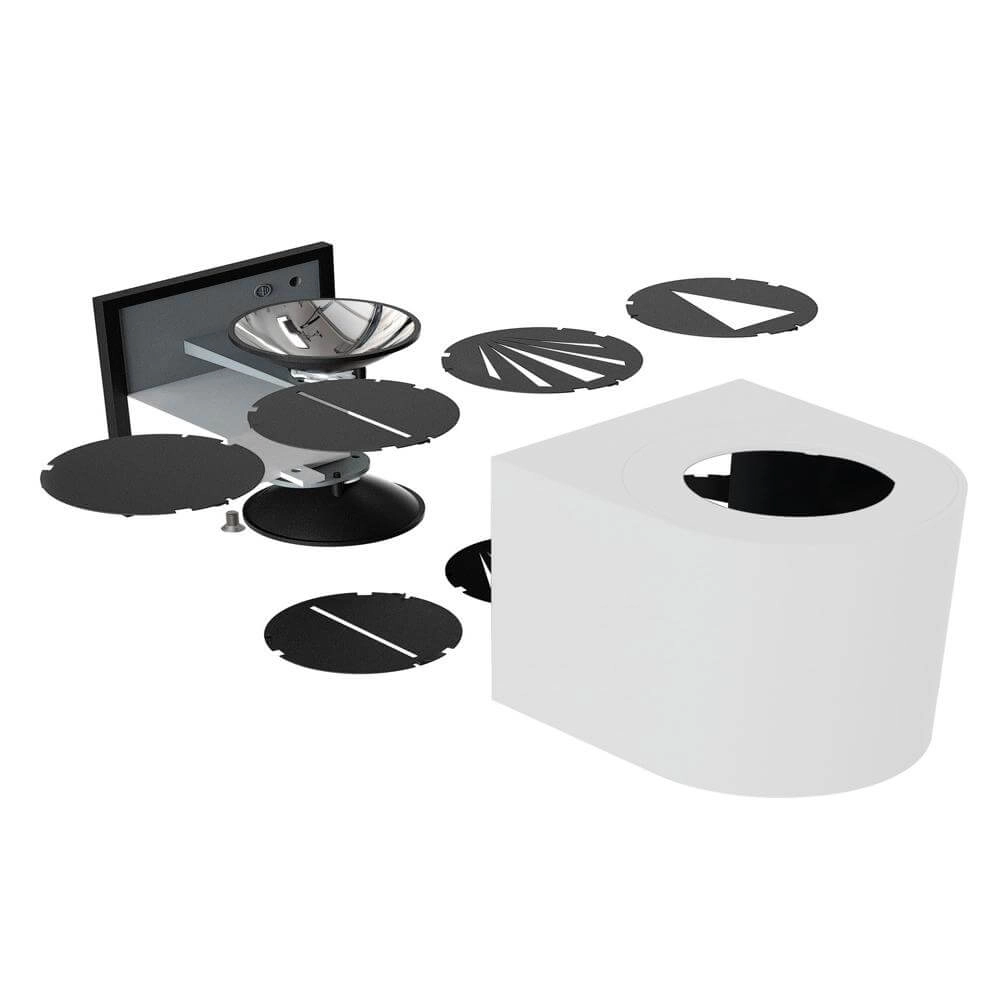 Spot monté en surface Canto laiton haut et bas Nordlux 5701581482883