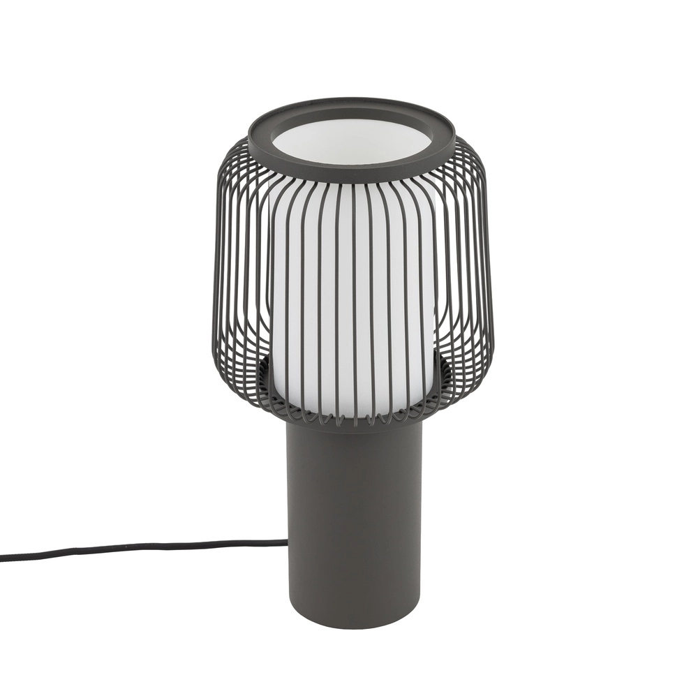 Lampe de table Nome Ø gris umbra de 18 cm