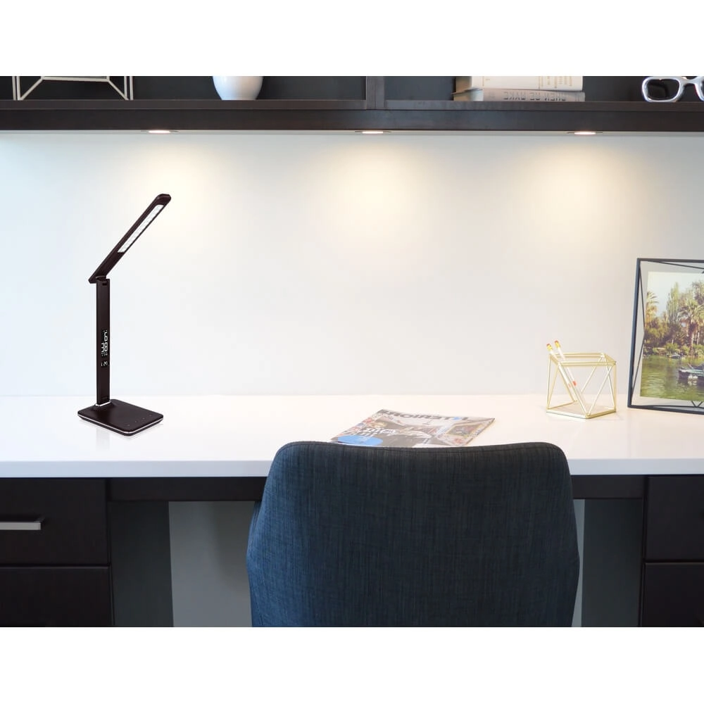 Lampe de bureau Tanna noir Globo 9007371394951