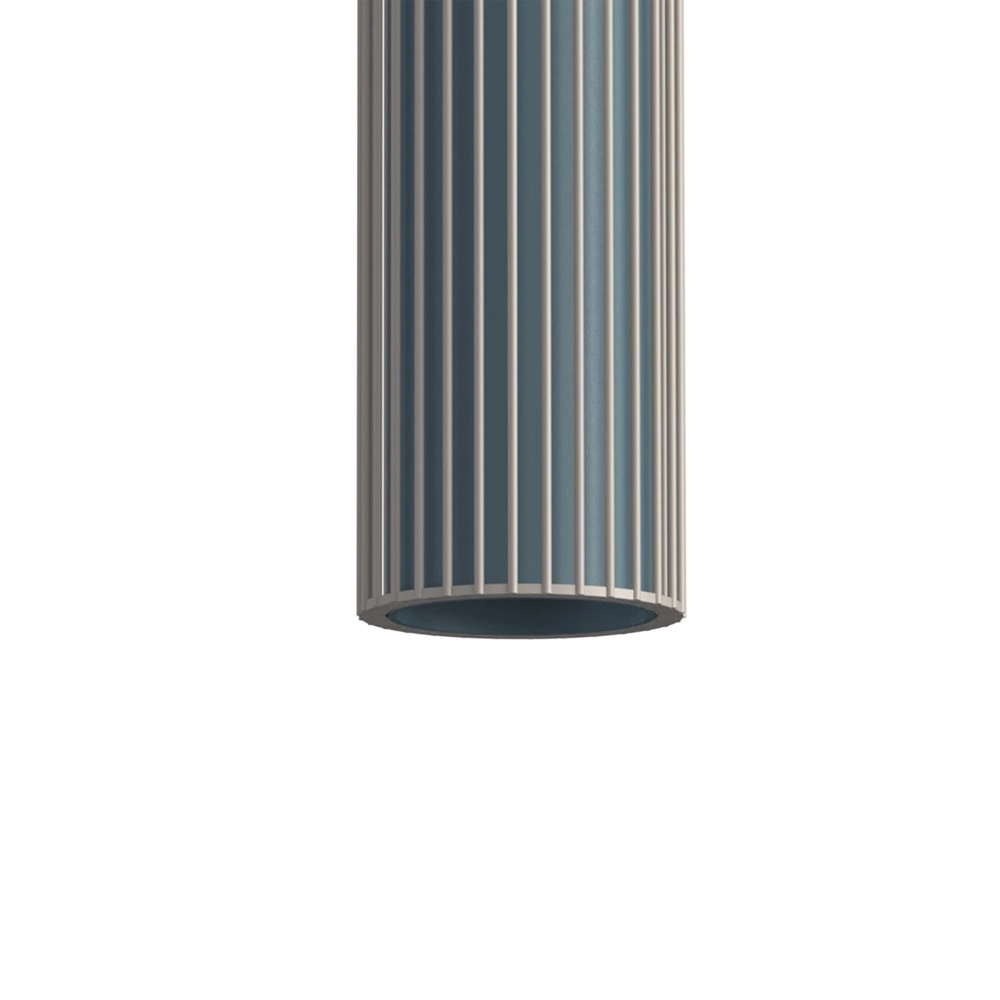 Lampe suspendue Singles 65 cm gris umbre et brun sable Lyora 5903139121941