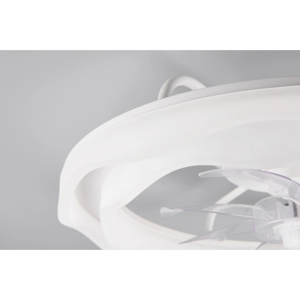 Éventail blanc Skaulo Conception Ø 50cm Trio 4017807698831