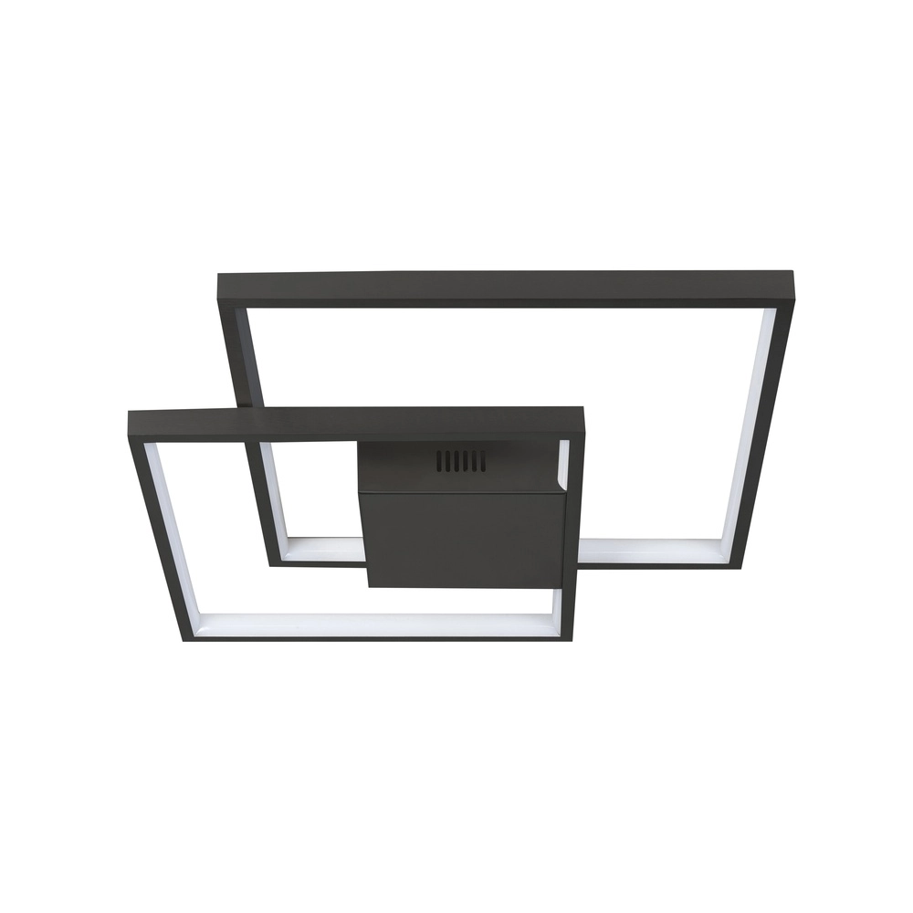 Plafonnier design Piazza noir 42 x 41cm Plafonnier design Piazza noir 42 x 41cm