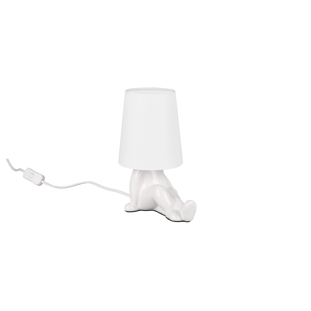 Lampe de table Huma Blanc Trio 4017807682540