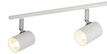 Spot de plafond blanc Rollo Searchlight 5053423098456