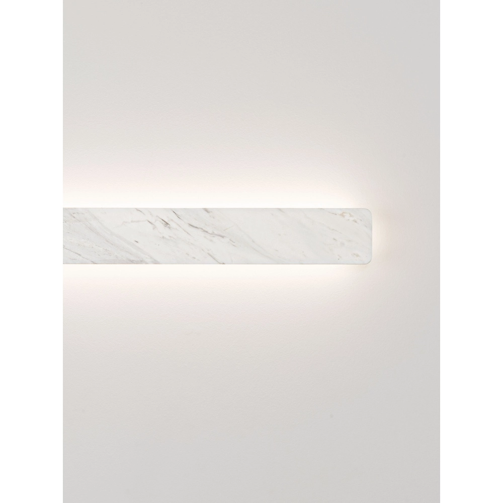 Lampe murale élégante Alyssa Marbre blanc Lyora 5212017495853