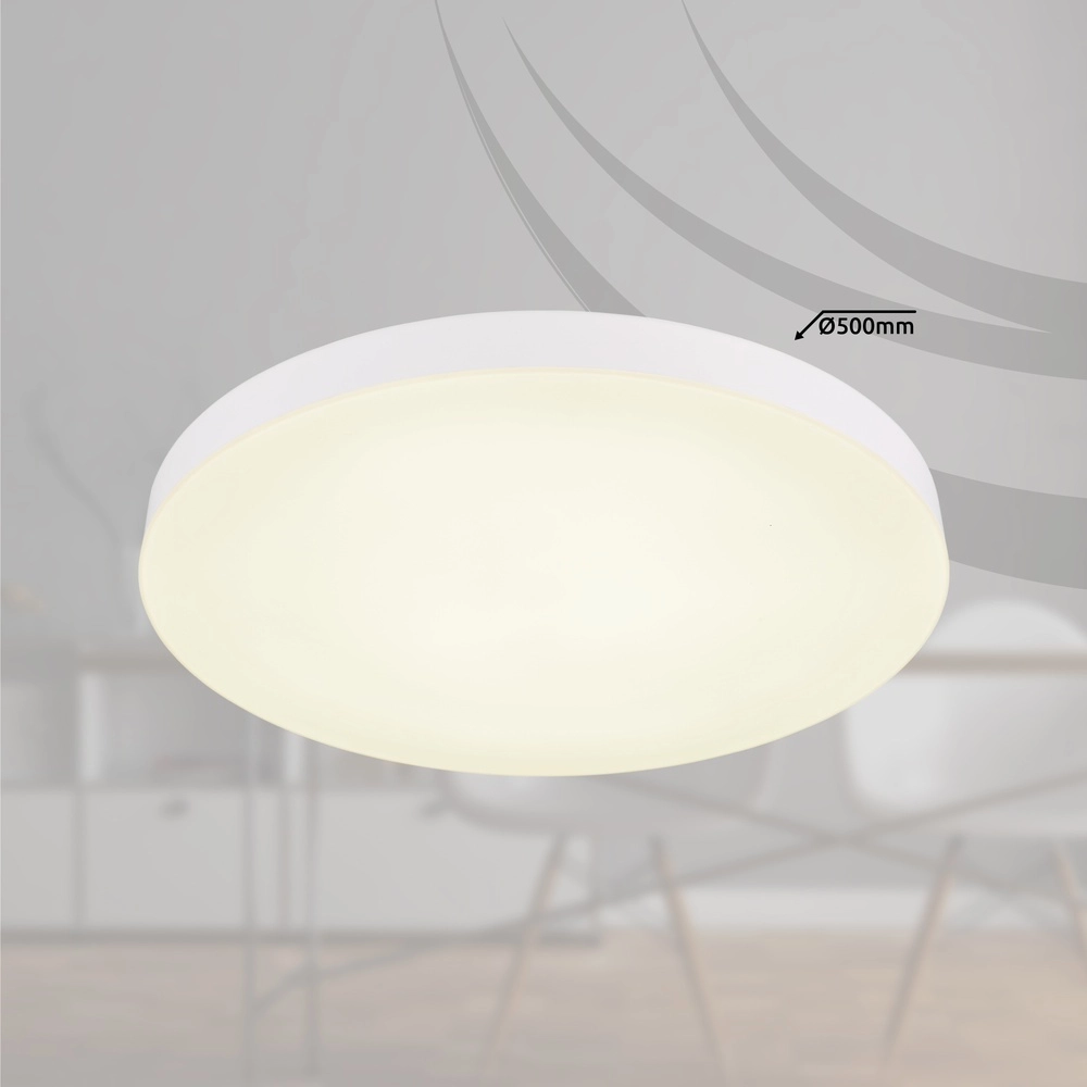 Éclairage de plafond Matthew design blanc Ø 50cm Globo 9007371450213