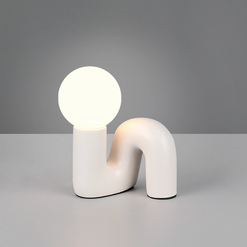 Lampe de table Quinn gris Trio 4017807682250