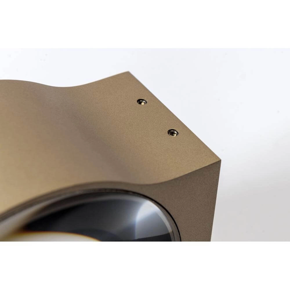 Applique murale unique Hudson champagne Artdelight 8720701100121