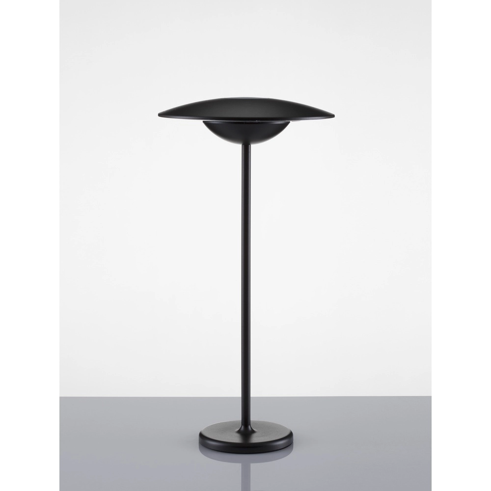 Lampe de table Fumo Noir rechargeable Lyora 5212017432636