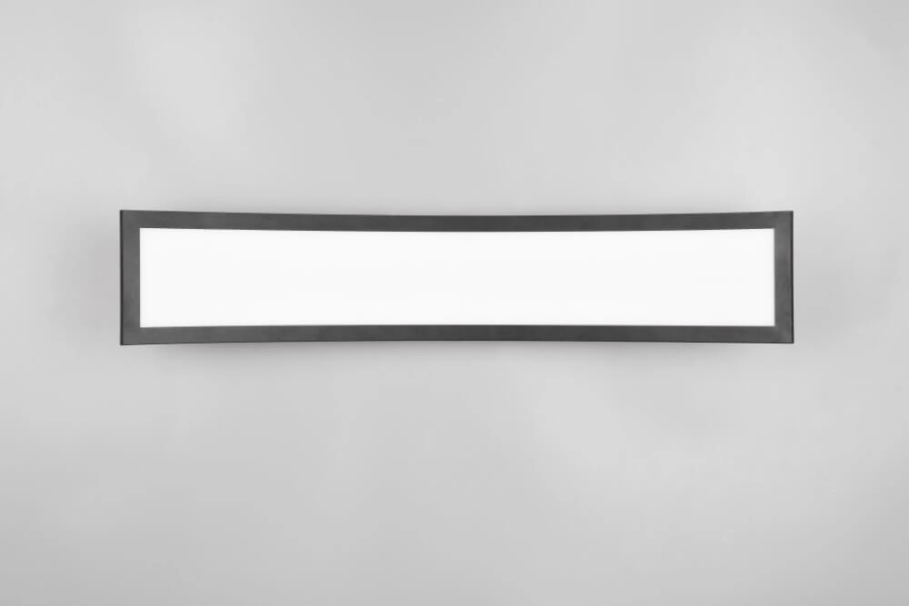 Plafonnier courbé Sigma noir Trio 4017807614916