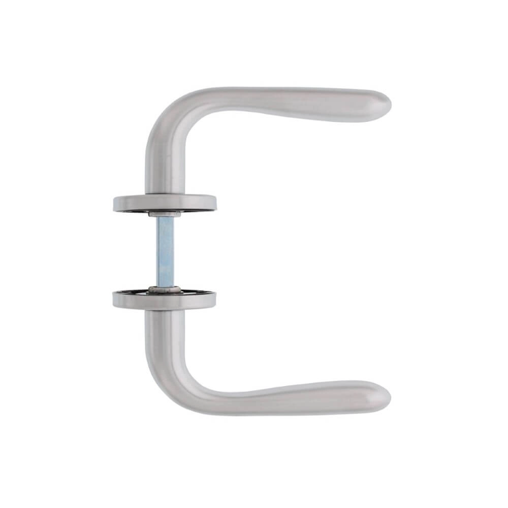 Poignée de porte classique Jupiter chrome mat Intersteel 8714186056004