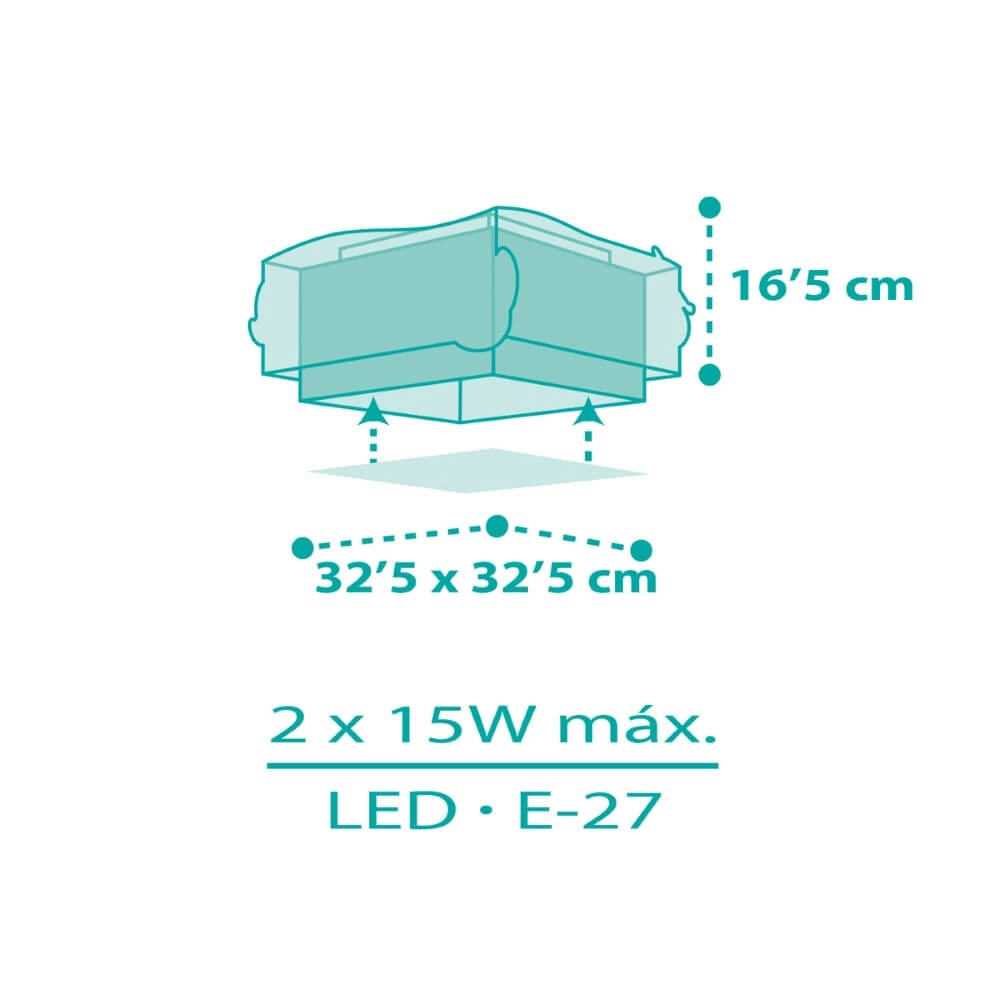 Plafonnier Mermaids Dalber 8420406634463