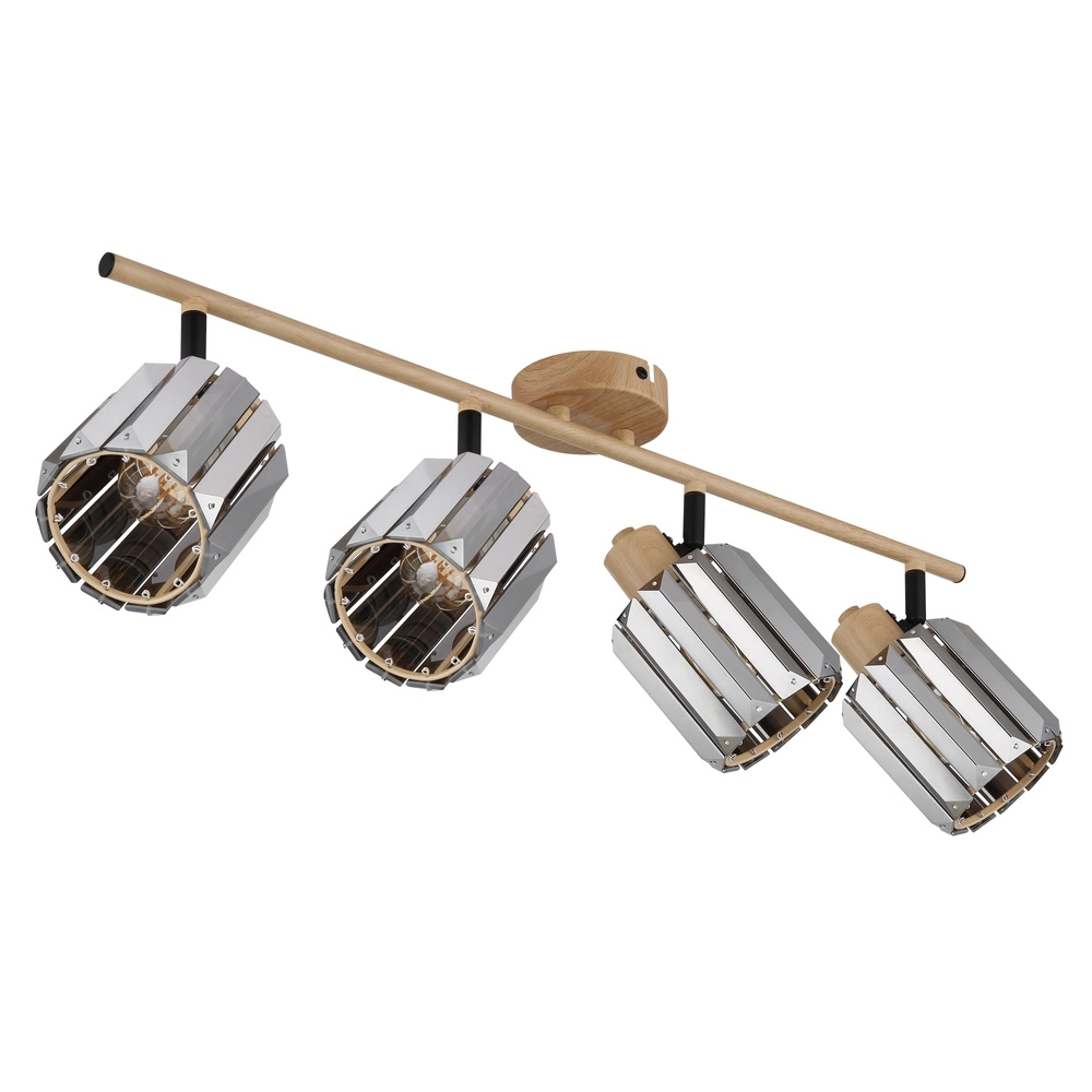 Lampe de plafond Run 4 lumières Globo 9007371507986