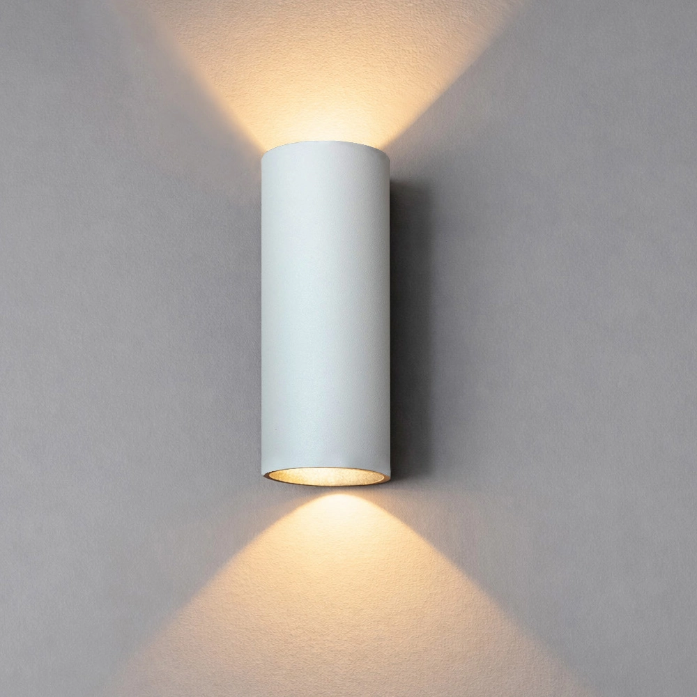 Projecteur mural élégant Brody 2 Blanc pâle à blanc chaud