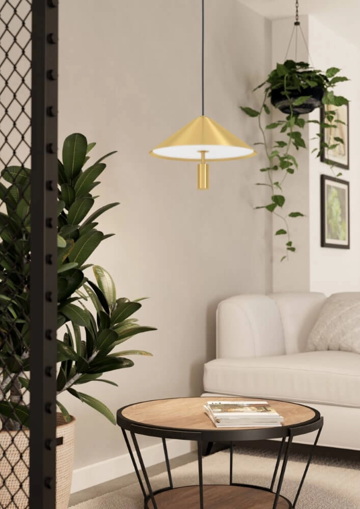 Hanging lamp Paraguay gold Stars of Light 9008606274246