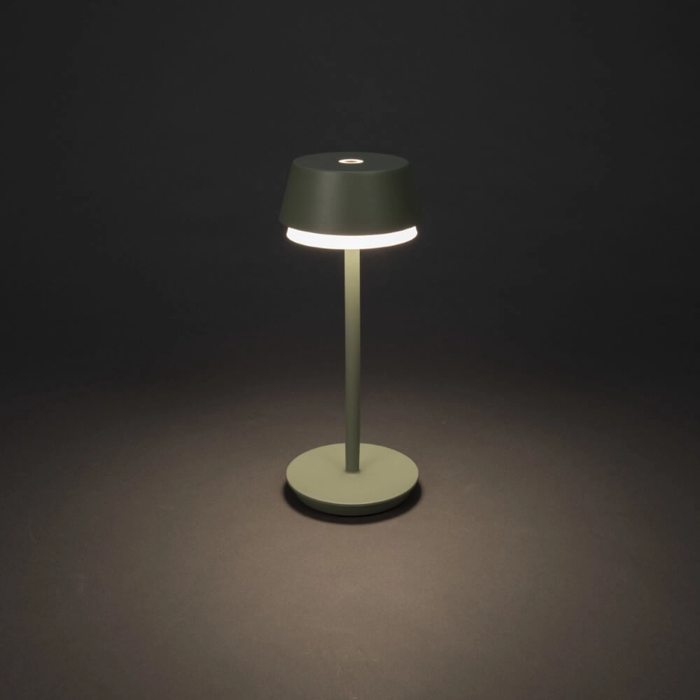 Lampe de table Lyon vert menthe avec fonction RVB KonstSmide 7318307830637