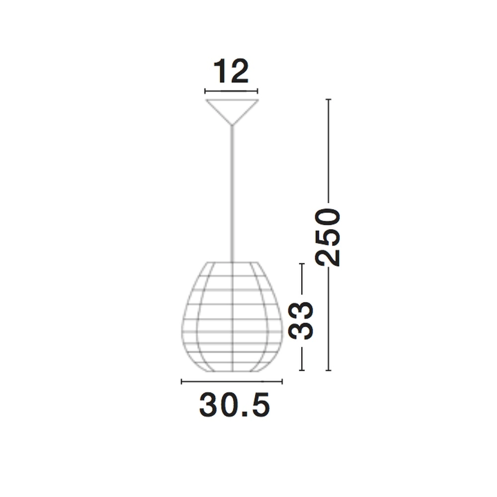 Suspension Griffin Marron Lyora 5212017416650