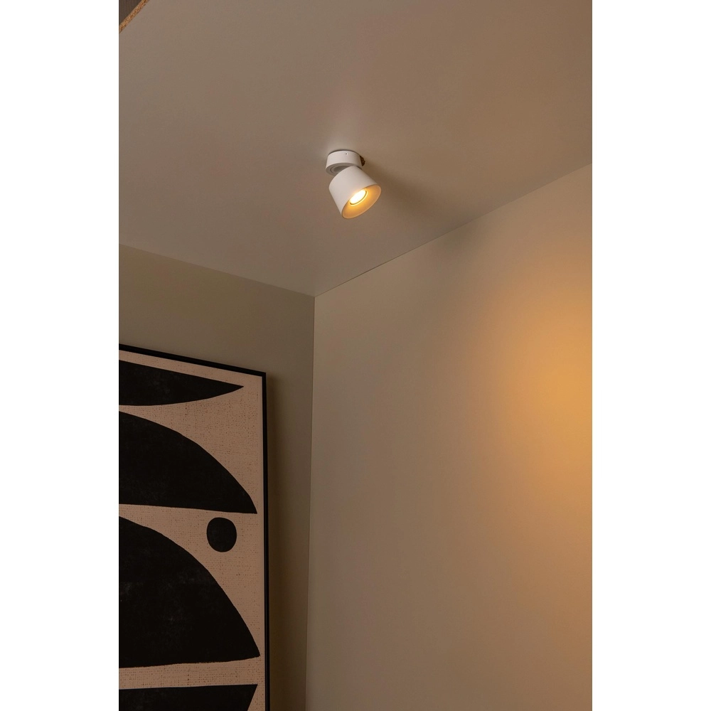 Projecteur de plafond Trigono Seulement blanc Lucide 5411212093127
