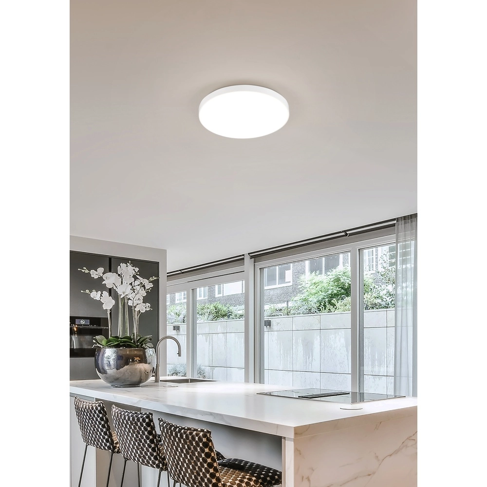 Éclairage de plafond Spica Ø 27cm blanc Trio 4017807612325