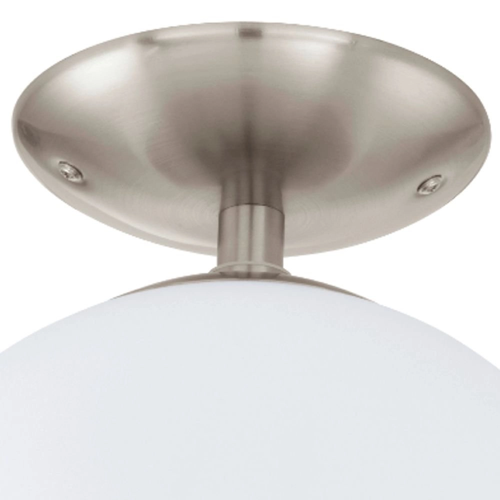 Lampe de plafond Rondo Acier inoxydable Eglo 9002759915896
