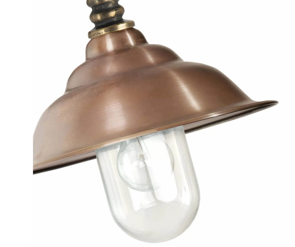 Applique en bronze Chateau avec abat-jour en cuivre KS 8714732129602