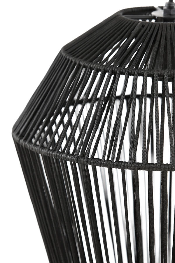 Suspension Bohème Deya noir Ø 38cm Light & Living 8717807681159