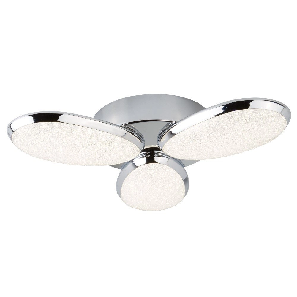 Plafonnier Lori 3 gris clair