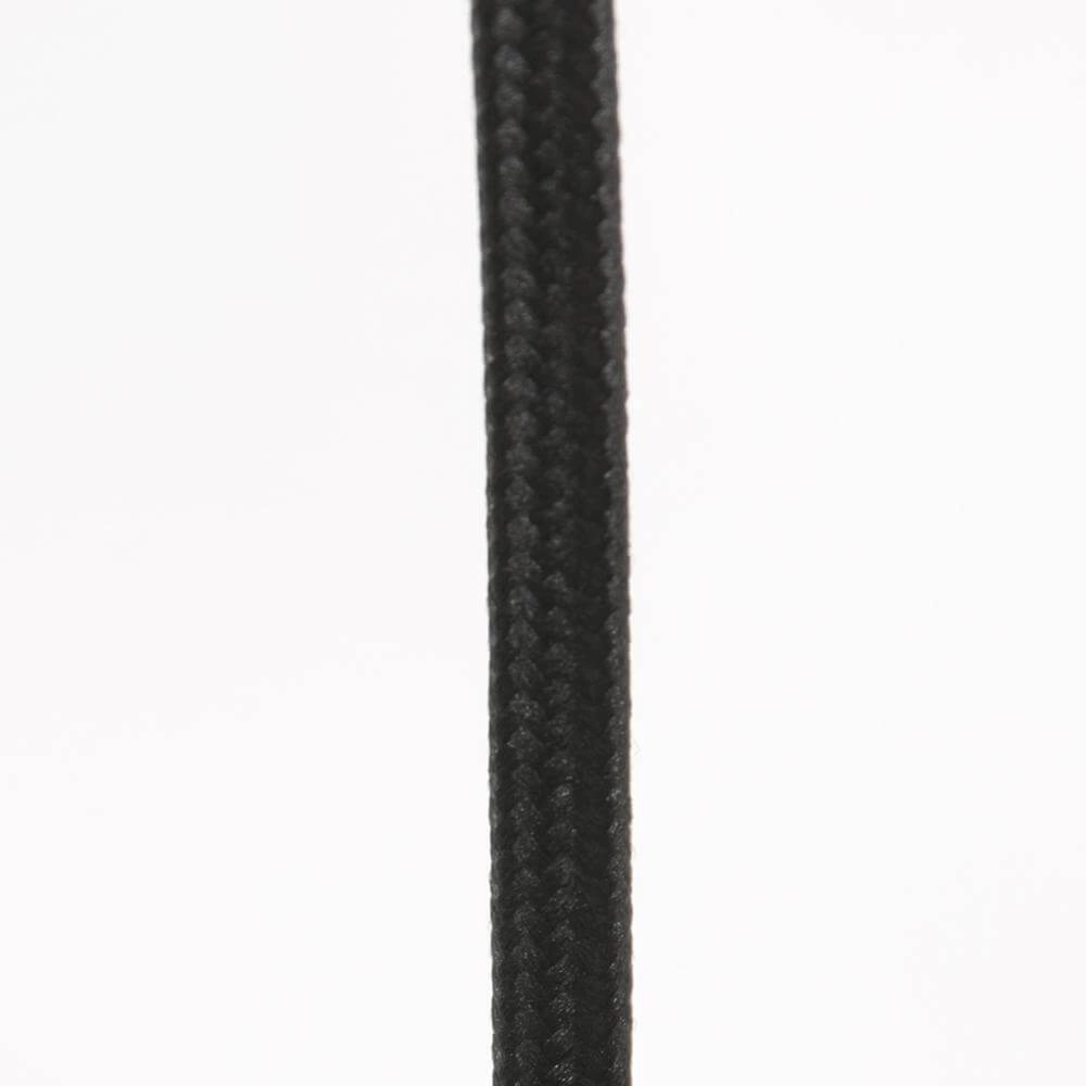 Lampadaire Stang noir avec abat-jour paille Steinhauer 8712746172058