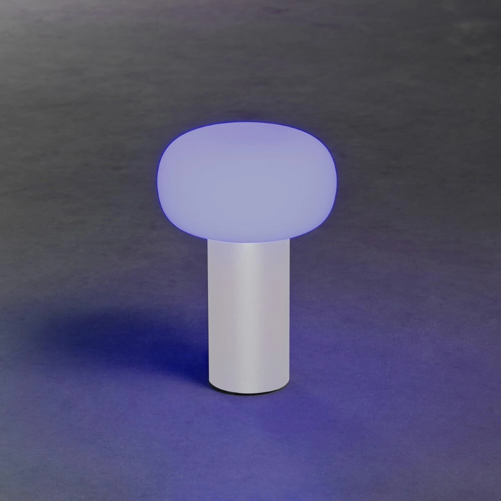 Lampe de table rechargeable Antibes blanc KonstSmide 7318308262529