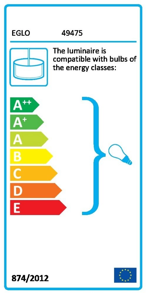 Lampe suspendue salle à manger Littleton Eglo 9002759440534
