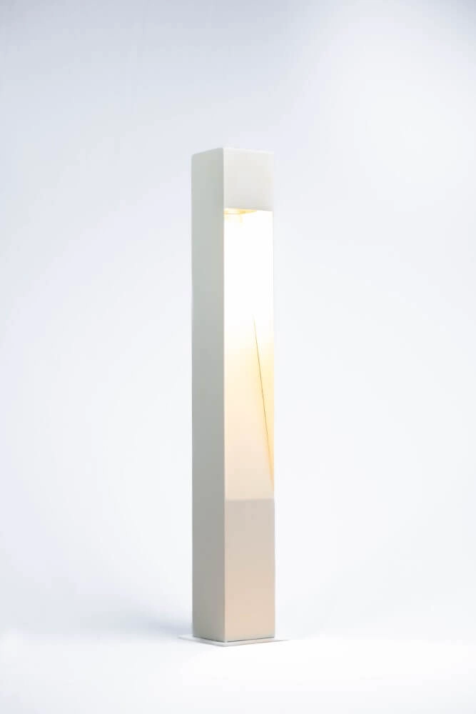 Éclairage de chemin Gis 80cm blanc LightLux 6150544040025