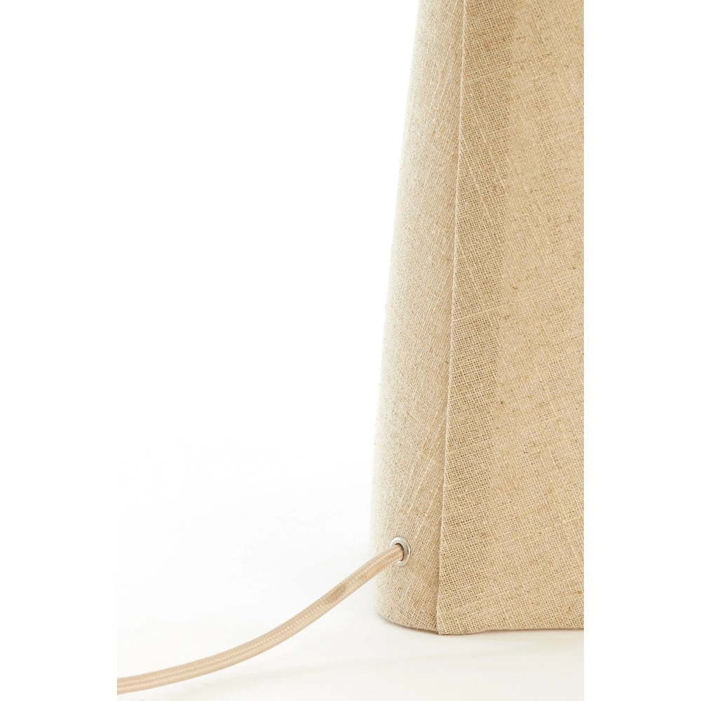 Lampe de table en lin Mikko 58 cm - naturel Light & Living 8717807758813