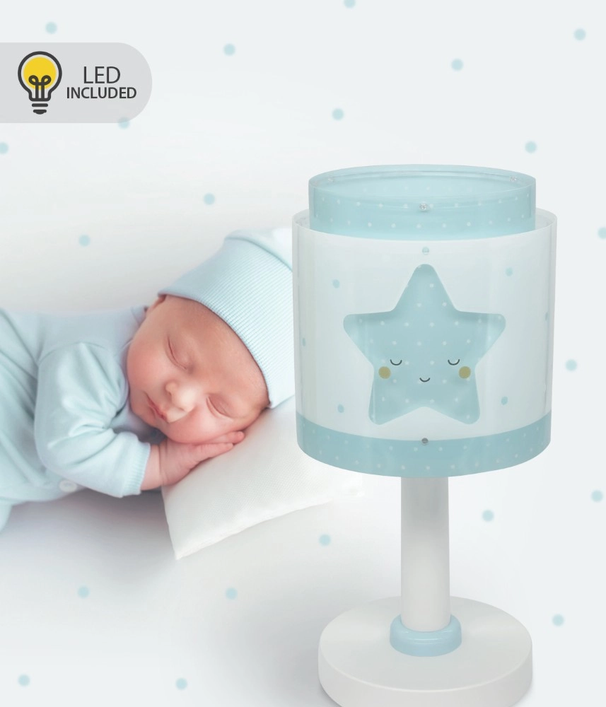 Lampe de table Baby Dreams lueur bleue dans l’obscurité Dalber 8420406002613