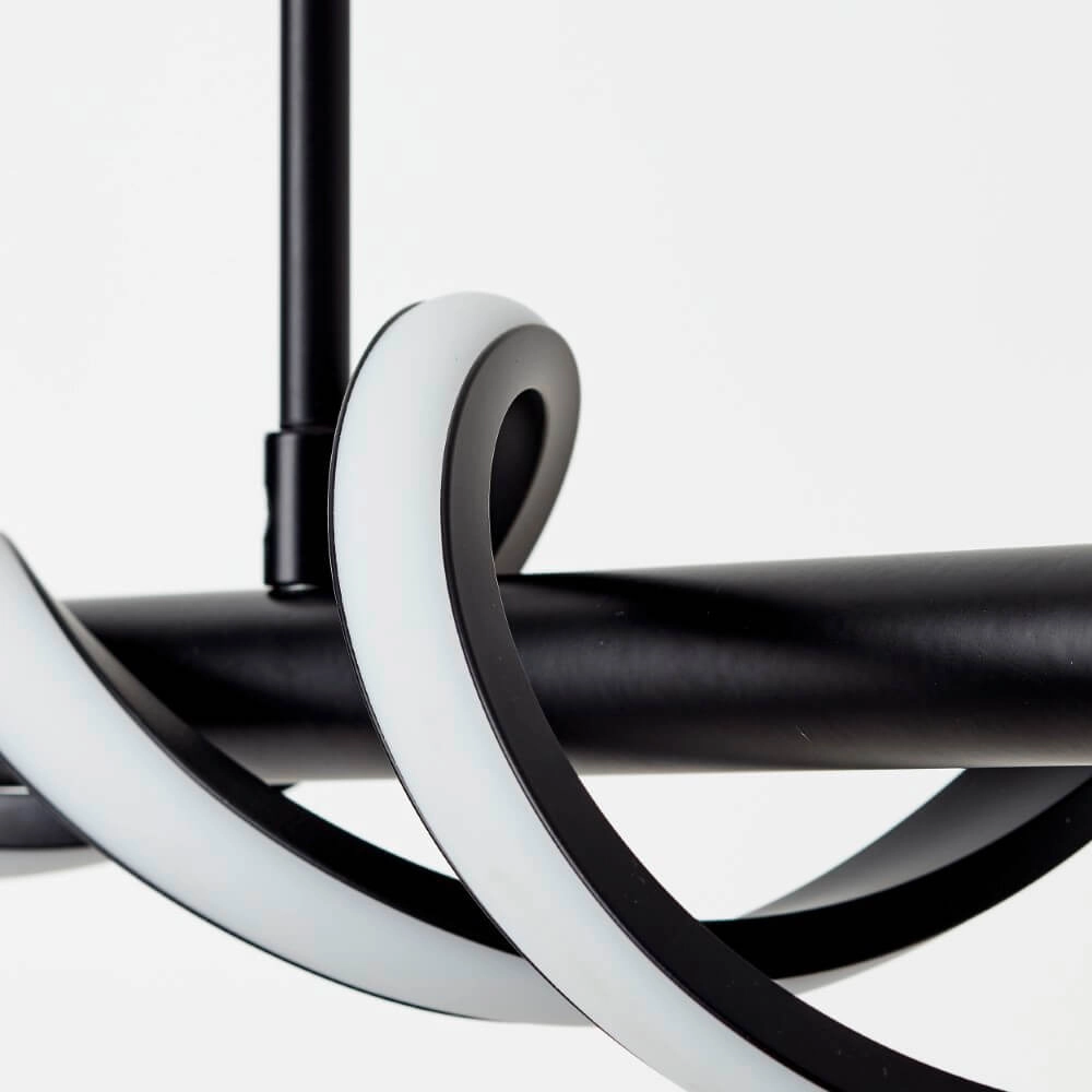 Lampe à suspension design noire Amalie M Brilliant 4004353411748