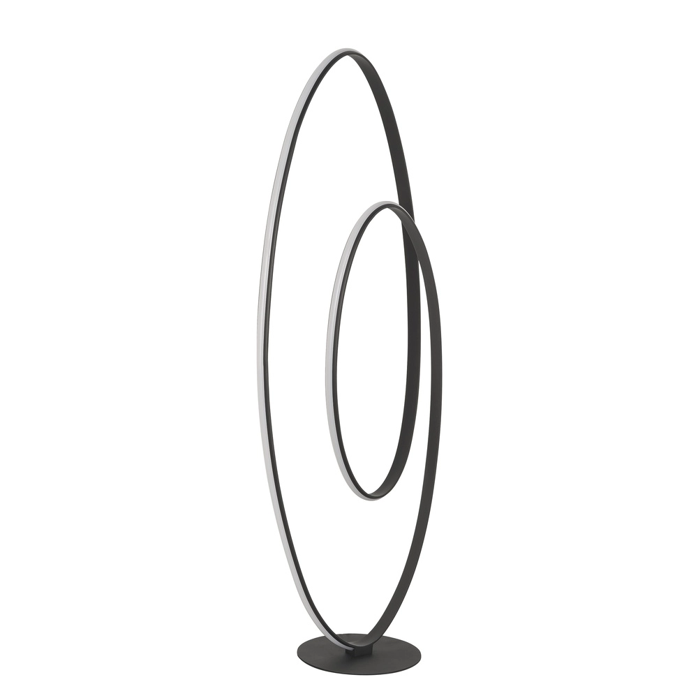 Lampadaire design Elegance noir 121cm Lampadaire design Elegance noir 121cm