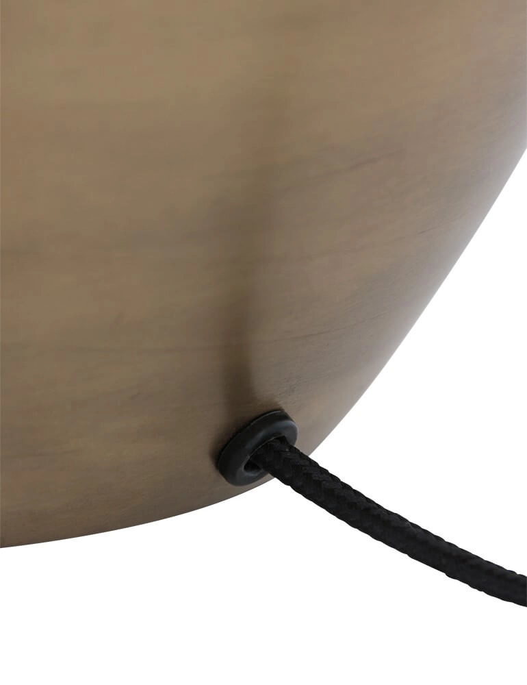 Lampe de table dorée Brass avec du velours vert Steinhauer 8712746151947