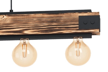 Lampe suspendue rurale Layham Eglo 9002759434687