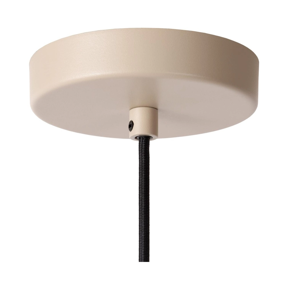 Lampe suspendue Lambres Ø 15 cm taupe Lucide 5411212452894