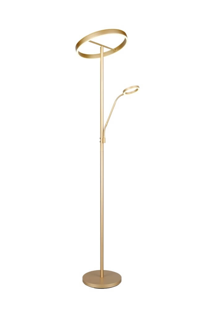 Lampe de lecture design Willis Or - 180cm Trio 4017807627923